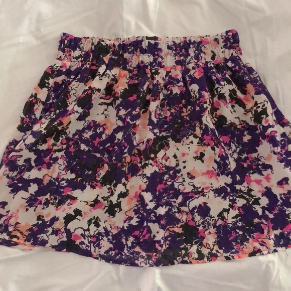 Mixed colour Dynamite Skirt - Size M - gold zipper - Picture 2 of 4